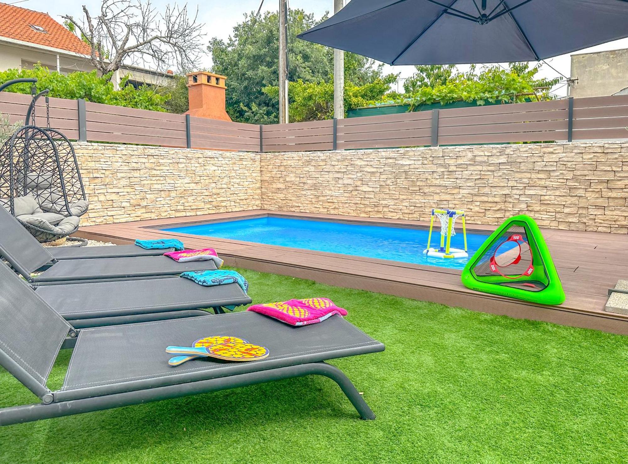 Mustra House Zadar - Private Pool & Sauna Экстерьер фото